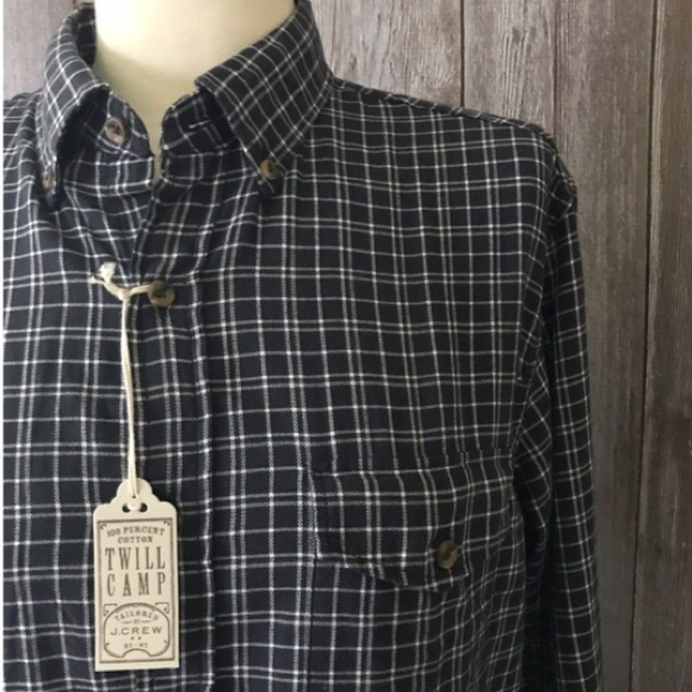 J.CREW BUTTON DOWN | BRUSHED TWILL |  MENS | SLIM